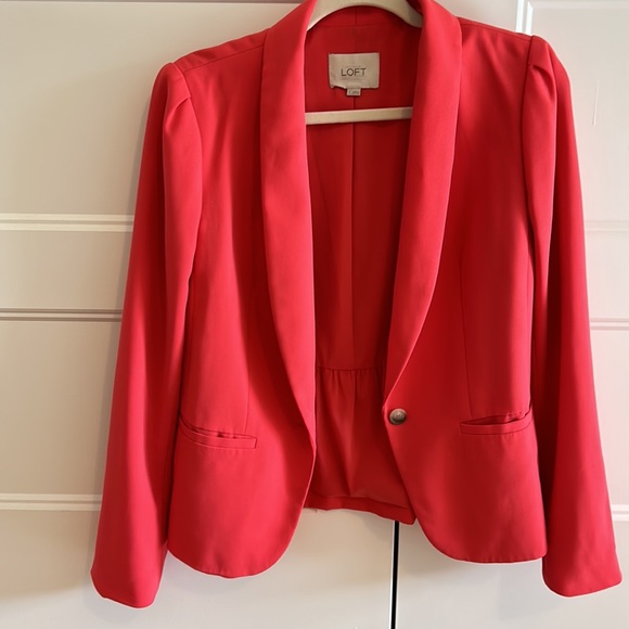 Hot Pink Loft Blazer - Picture 2 of 3